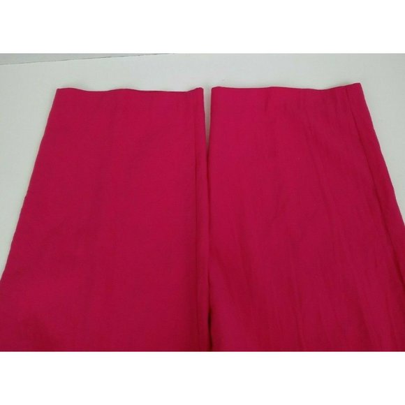 BonWorth Women's Elastic Waist Slacks Pants Sild Pink Size Medium - Picture 5 of 5
